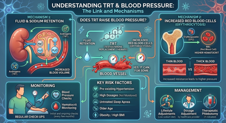 Does TRT Raise Blood Pressure