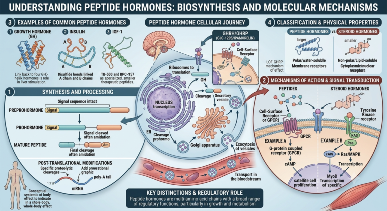 Peptide Hormones: Insulin, Glucagon, and Oxytocin and Their Roles
