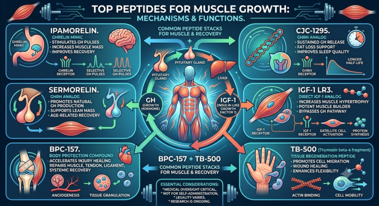 Top Peptides for Muscle Growth